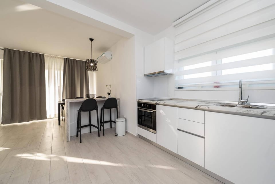 Apartment, 1 Bedroom, Terrace | Private kitchen | Paper towels