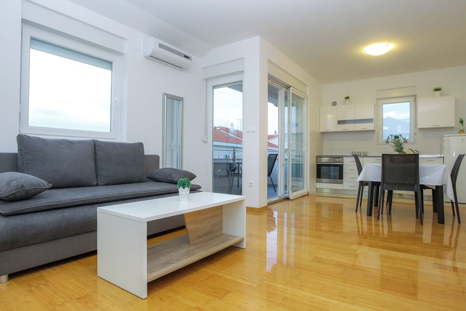 Superior Apartment, 2 Bedrooms, Terrace (A1) | Living area | 45-inch flat-screen TV with satellite channels, TV