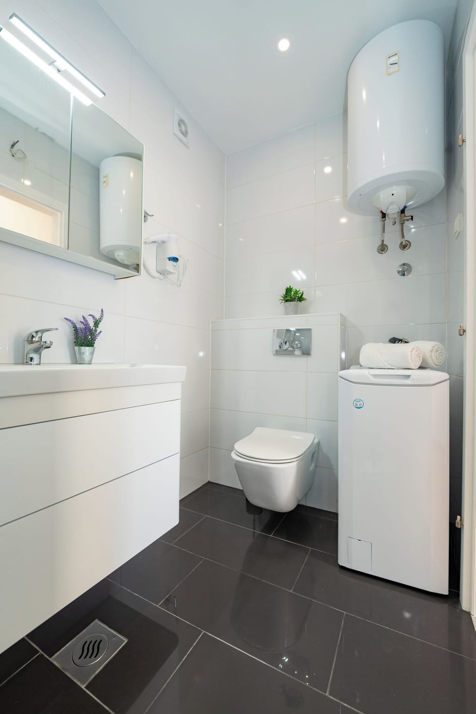 Deluxe Apartment, 2 Bedrooms, Private Pool, Garden View (C1) | Bathroom | Shower, hair dryer, towels, toilet paper