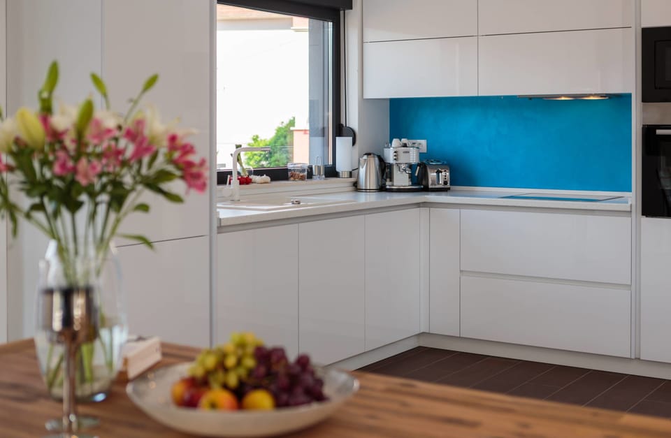 Villa, 4 Bedrooms | Private kitchen | Full-size fridge, microwave, espresso maker, coffee/tea maker