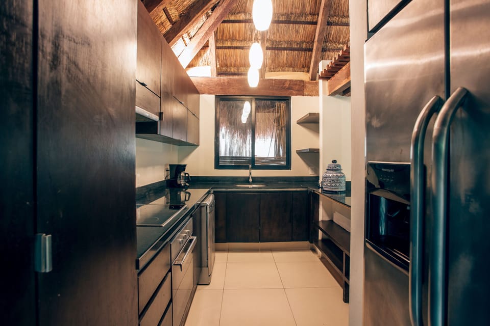 Family Villa, 3 Bedrooms, Concierge Service (Villa Vainilla, private pool) | Private kitchen | Coffee/tea maker, freezer