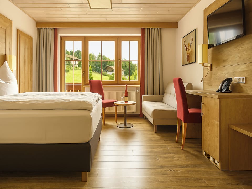 Superior Double Room | Hypo-allergenic bedding, in-room safe, desk, soundproofing