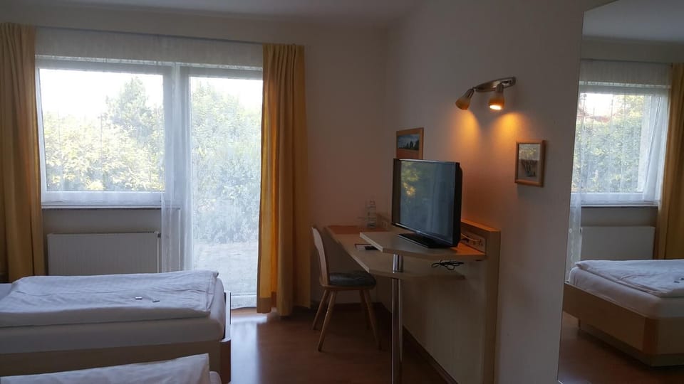 Desk, rollaway beds, free WiFi, bed sheets