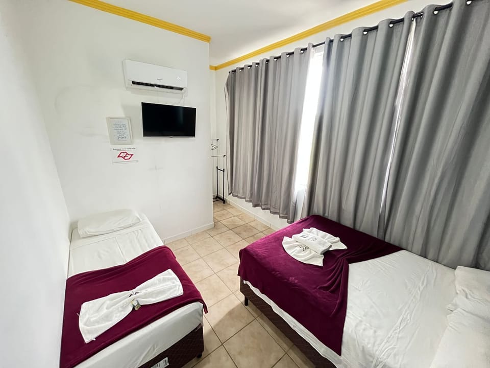 Standard Double Room, Multiple Beds | In-room safe, soundproofing, iron/ironing board, free WiFi