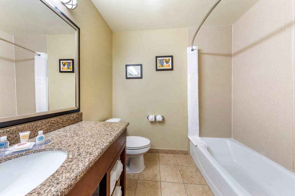 Suite, Non Smoking, Refrigerator | Pillowtop beds, desk, laptop workspace, blackout drapes