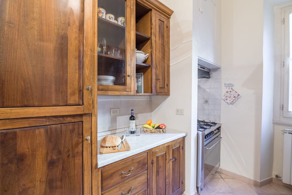 Apartment, 2 Bedrooms | Private kitchen | Fridge, oven, stovetop, espresso maker