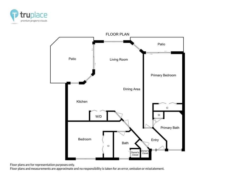 Condo, 2 Bedrooms | Floor plan