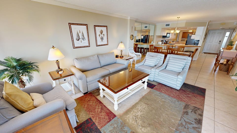 Condo, 2 Bedrooms | Living area | TV