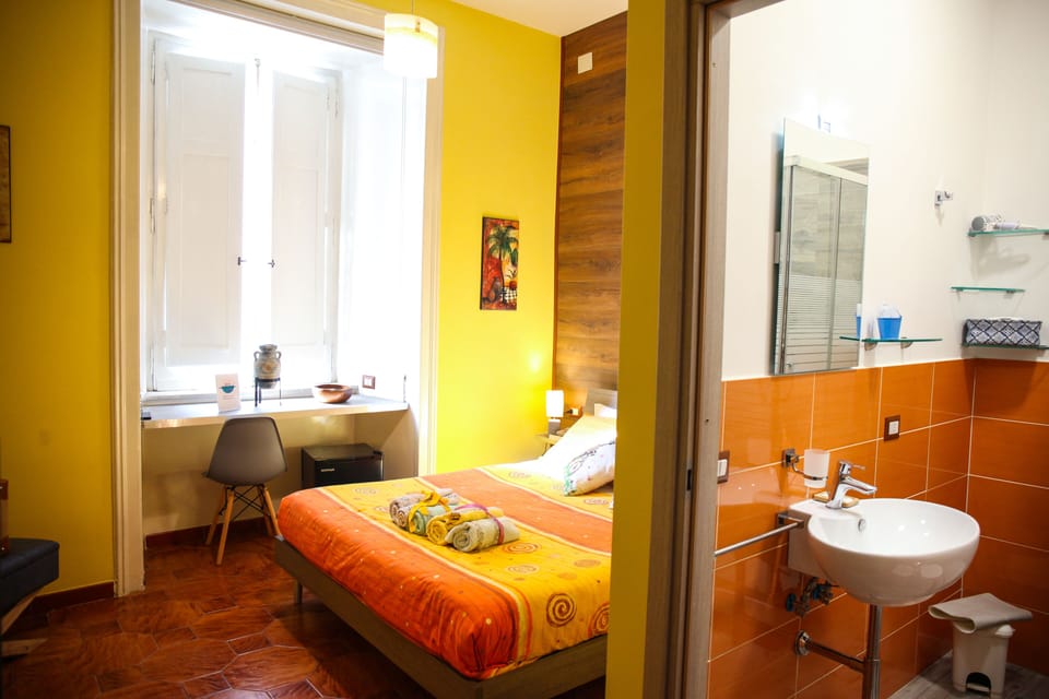 Budget Double Room | Down comforters, minibar, desk, blackout drapes