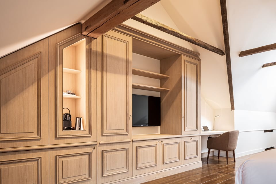 Belfry Suite | Premium bedding, down comforters, minibar, in-room safe