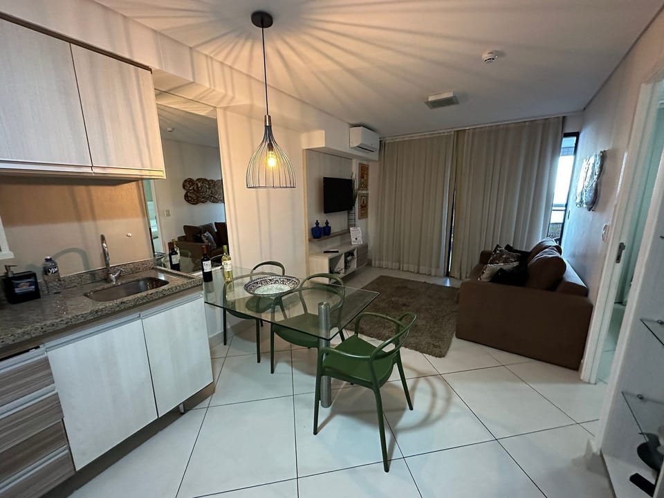 Full-size fridge, microwave, oven, rice cooker