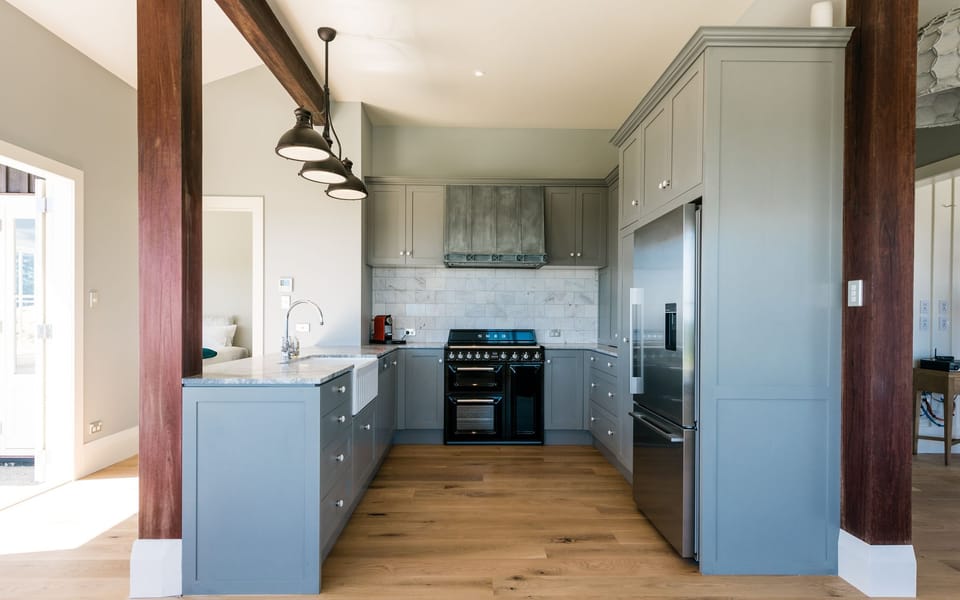 House, 3 Bedrooms, Mountain View | Private kitchen | Full-size fridge, microwave, oven, stovetop