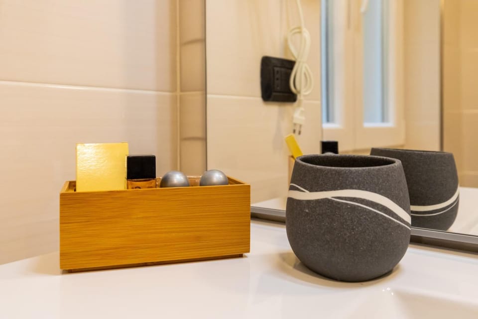 Shower, rainfall showerhead, hair dryer, bidet