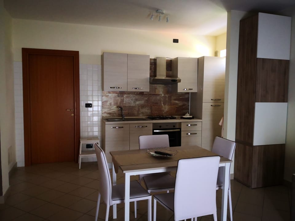 Apartment | Private kitchen | Fridge, oven, stovetop, cookware/dishes/utensils