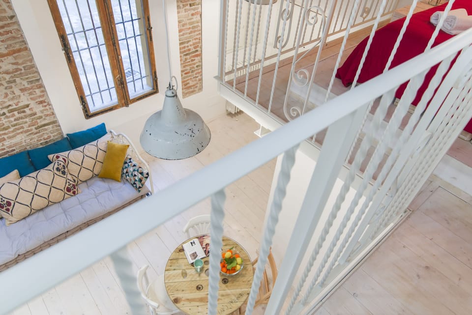 Duplex, 1 Bedroom | Living area | Flat-screen TV