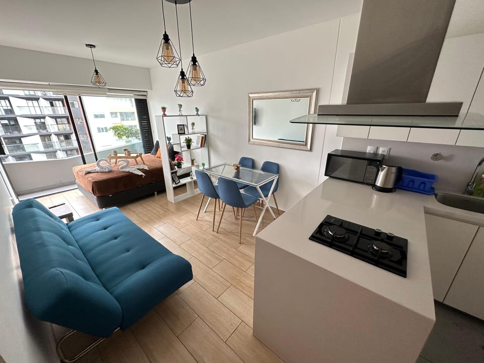 Exclusive Apartment, 1 Bedroom, Non Smoking, City View | Desk, blackout drapes, iron/ironing board, free WiFi