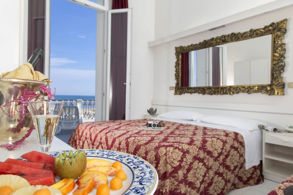 Superior Double or Twin Room, Terrace, Sea View | In-room safe, soundproofing, free WiFi, wheelchair access