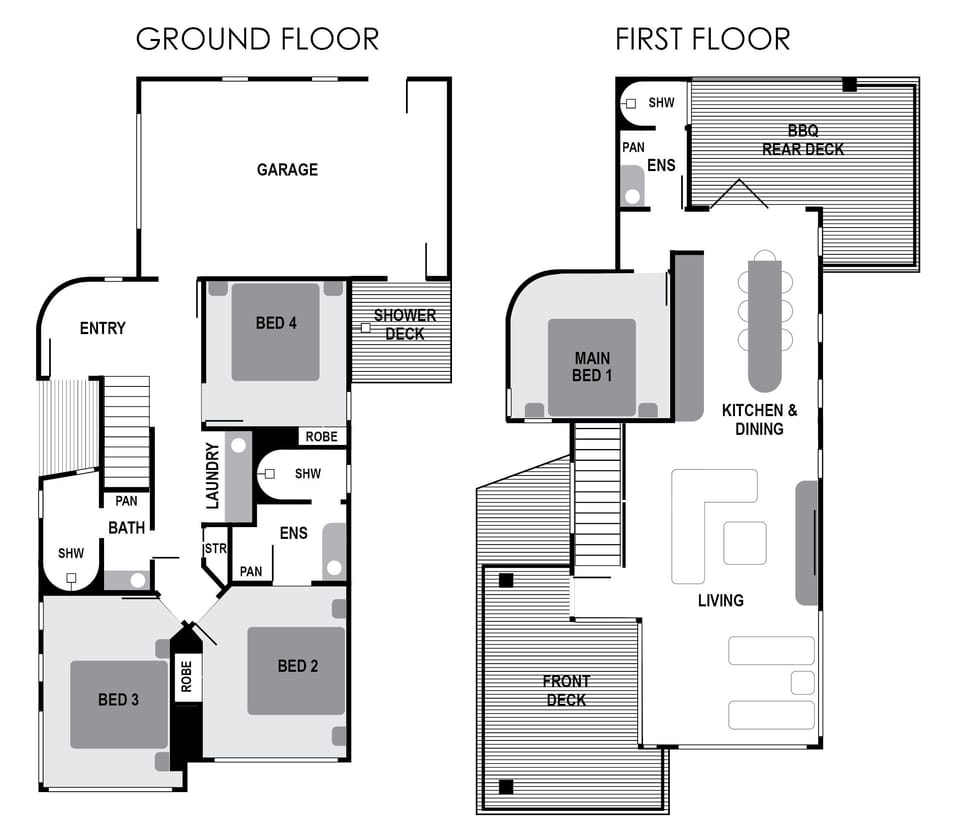 Premium House | Living area | 65-inch Smart TV with digital channels, fireplace