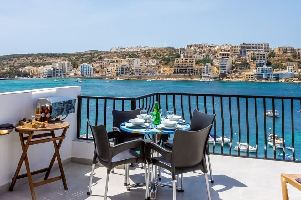Comfort Penthouse, 1 Bedroom, Sea View | Terrace/patio