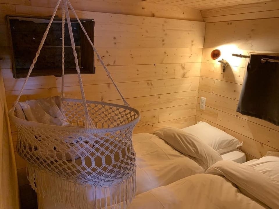 Royal Cabin, 2 Bedrooms, Non Smoking, Garden View | 2 bedrooms, premium bedding, down comforters, Select Comfort beds