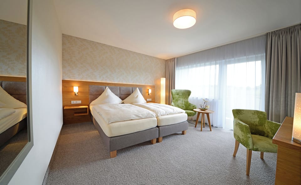Superior Double Room, Balcony | In-room safe, desk, laptop workspace, soundproofing