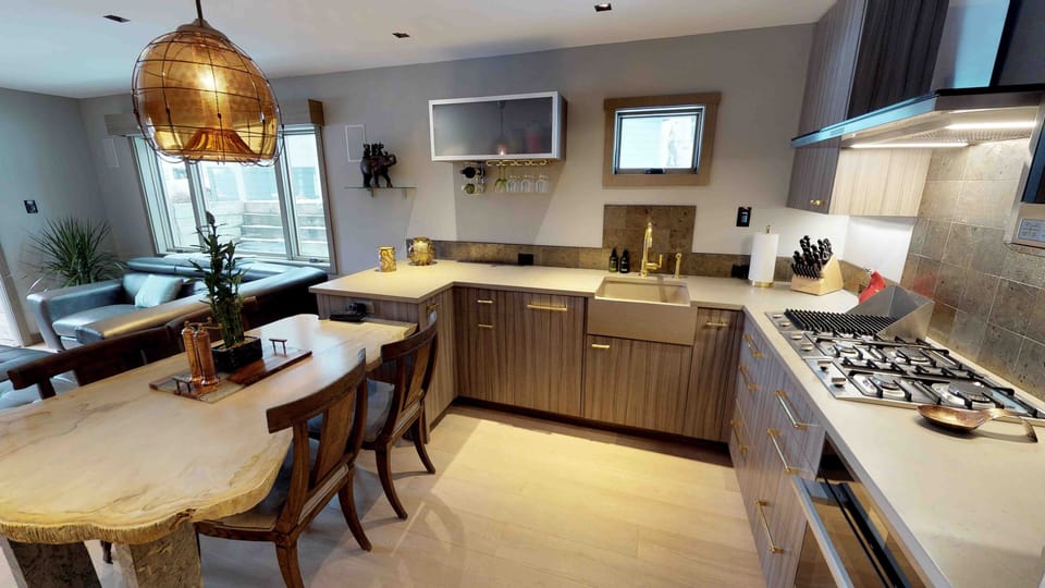 Condo, 2 Bedrooms | Private kitchen | Fridge, microwave, oven, dishwasher