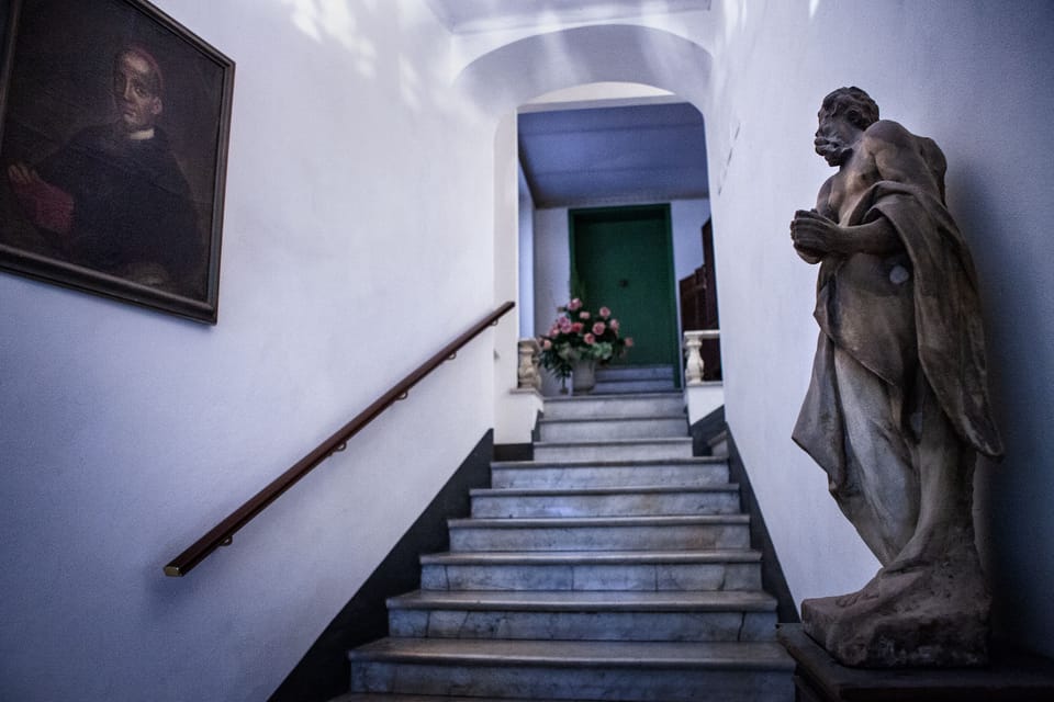 Interior entrance