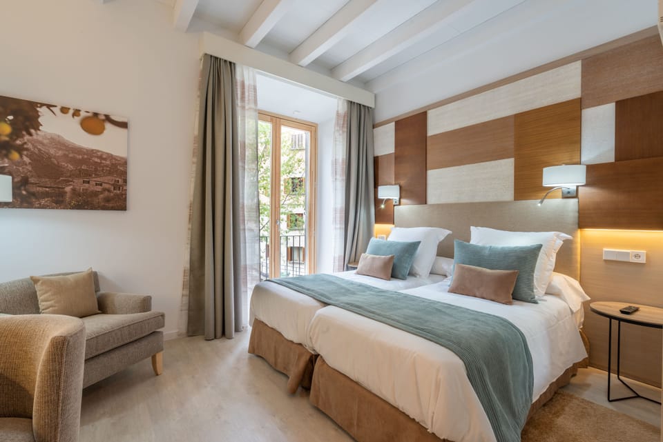 Superior Double Room, City View | Down comforters, memory foam beds, minibar, in-room safe