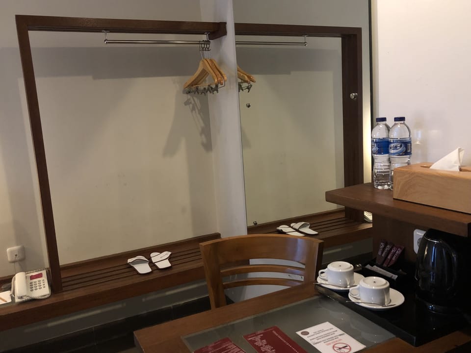 In-room safe, desk, blackout drapes, WiFi (free)
