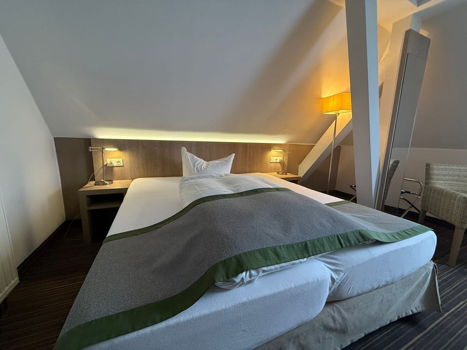 Single Room (Rathaus) | Down comforters, in-room safe, desk, soundproofing