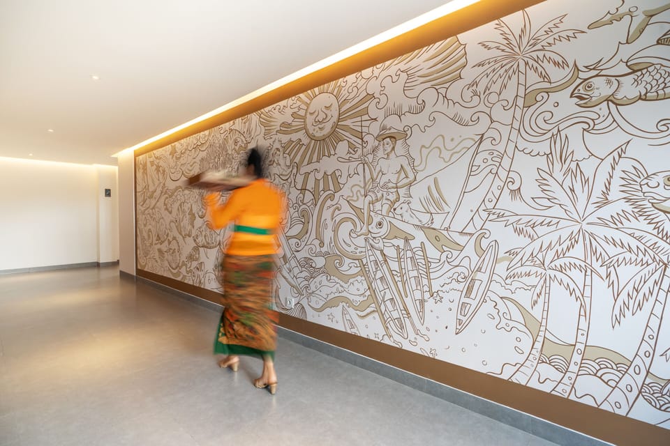 Interior entrance