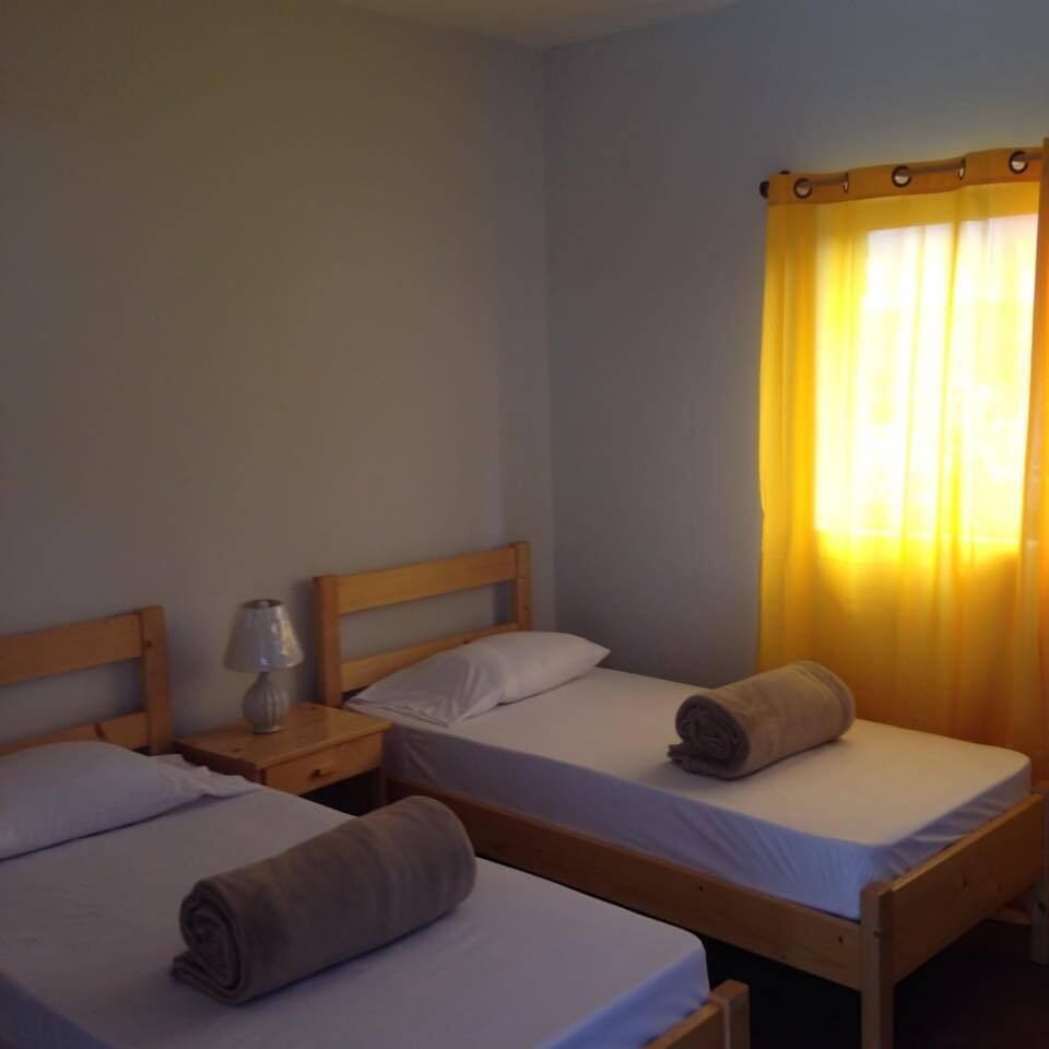 Double or Twin Room, Private Bathroom | Desk, blackout drapes, rollaway beds, bed sheets
