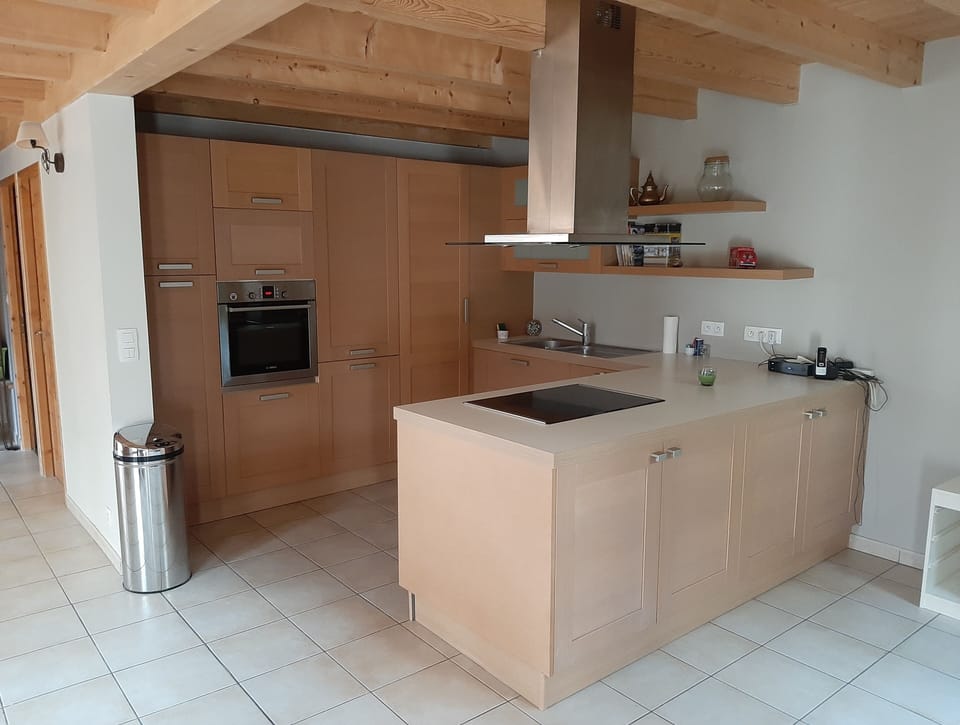 Family House, 4 Bedrooms | Private kitchen | Fridge, microwave, stovetop, electric kettle