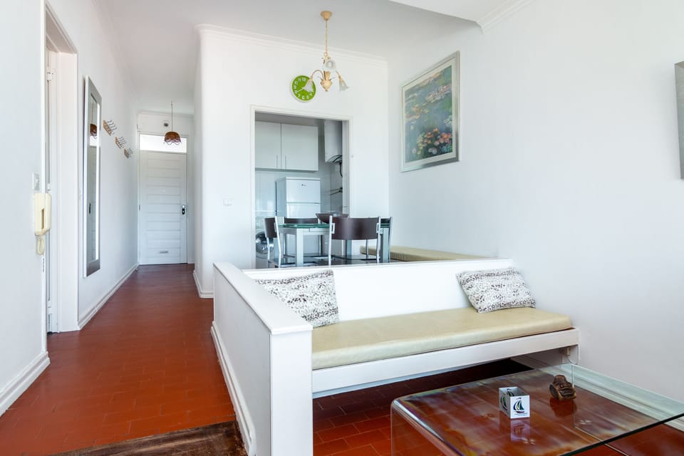 Apartment, 1 Bedroom, Balcony, Partial Sea View | Living area | Flat-screen TV