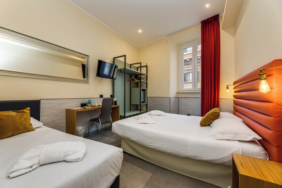 Classic Triple Room | Premium bedding, down comforters, memory foam beds, minibar