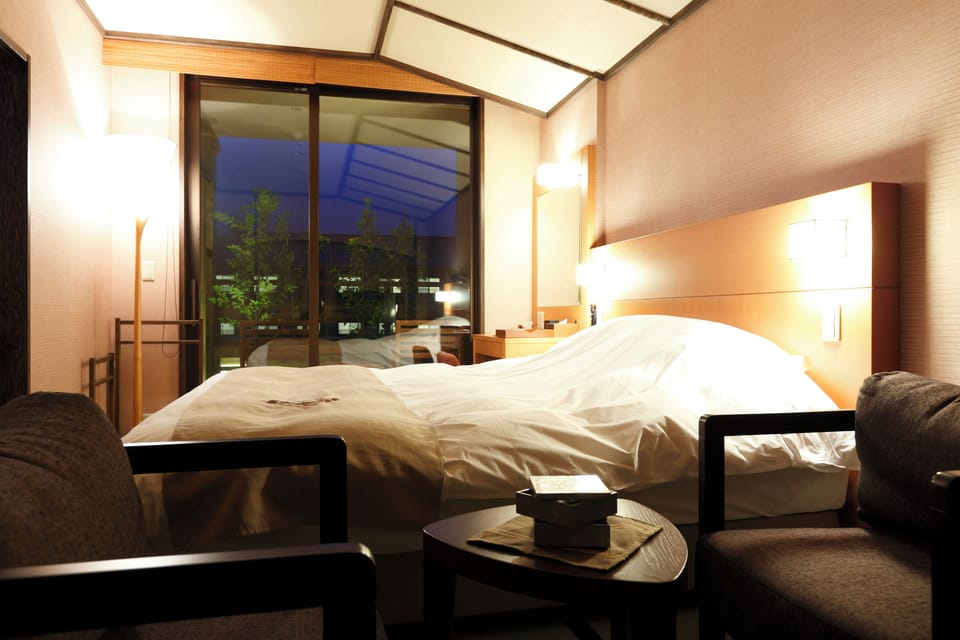 Japanese Western Style Double room | In-room safe, free WiFi