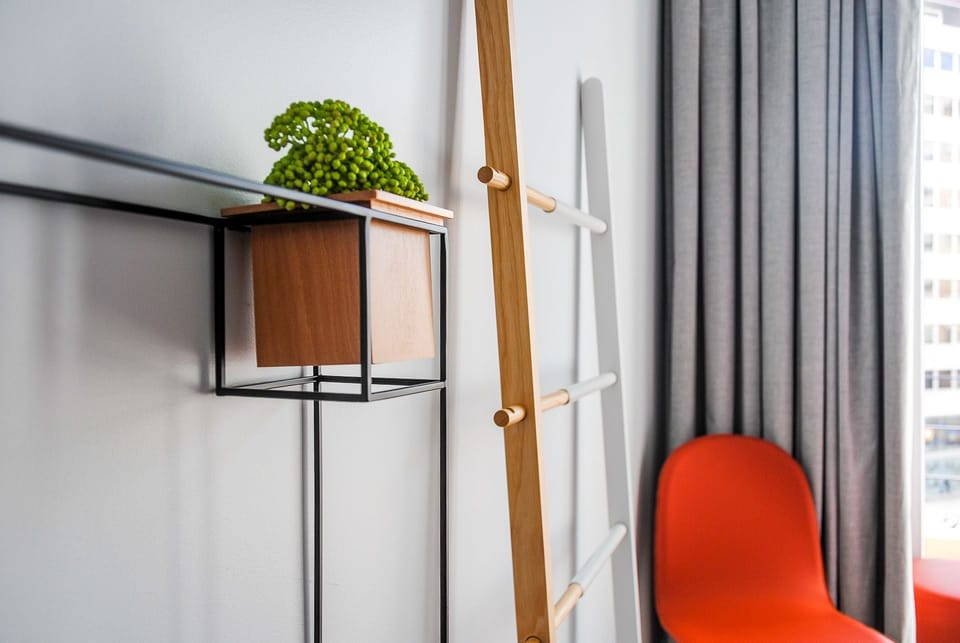 Standard Twin Room, 2 Twin Beds, Shared Bathroom, City View (2) | Room amenity