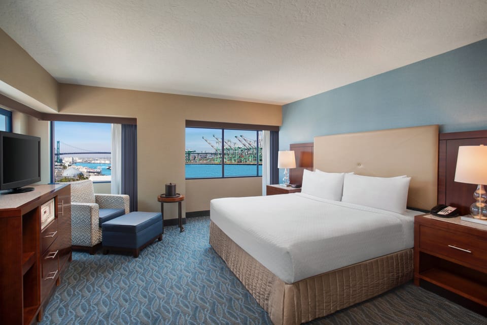 In-room safe, desk, blackout drapes, iron/ironing board