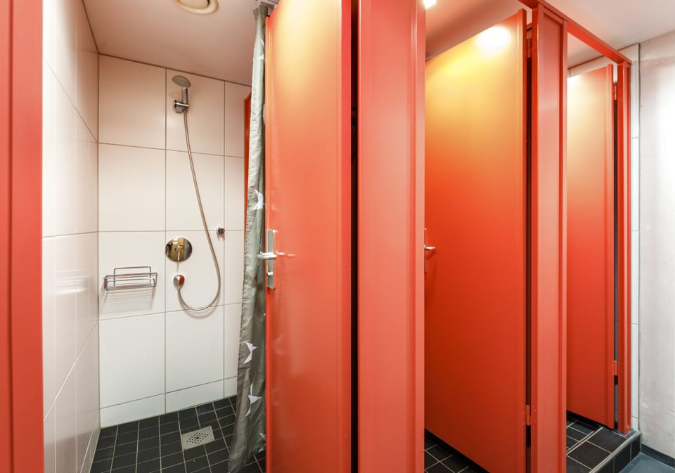 Shower, hair dryer