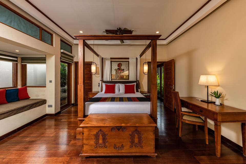 Garden Pavilion | 1 bedroom, Egyptian cotton sheets, premium bedding, down comforters