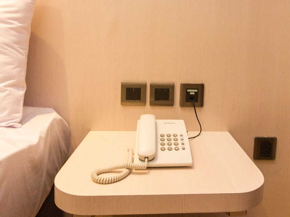 Desk, WiFi (free), bed sheets