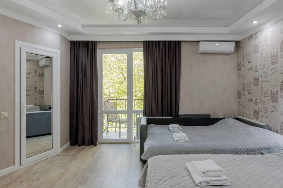 Family Quadruple Room, 1 Bedroom, Non Smoking | Premium bedding, pillowtop beds, individually decorated