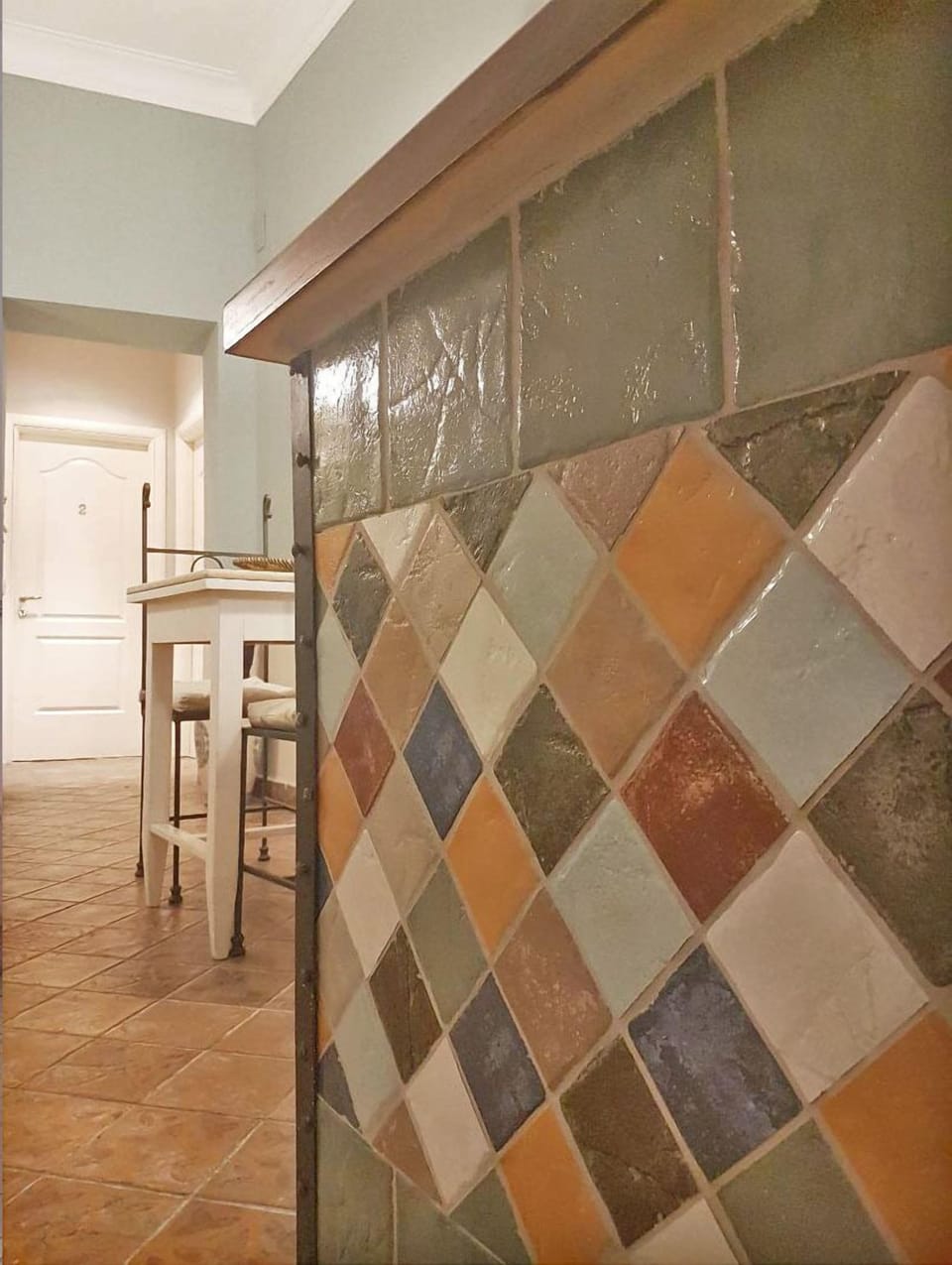 Interior entrance