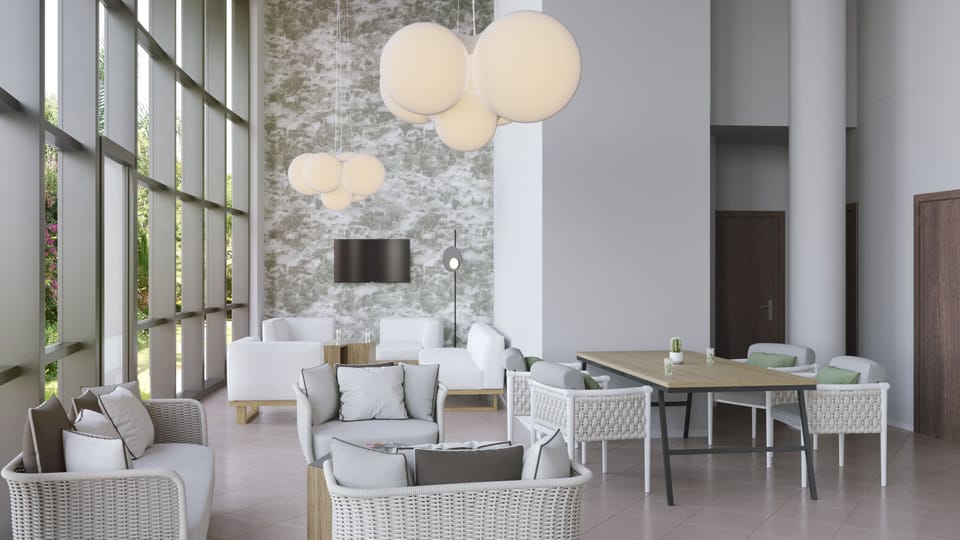 Lobby sitting area