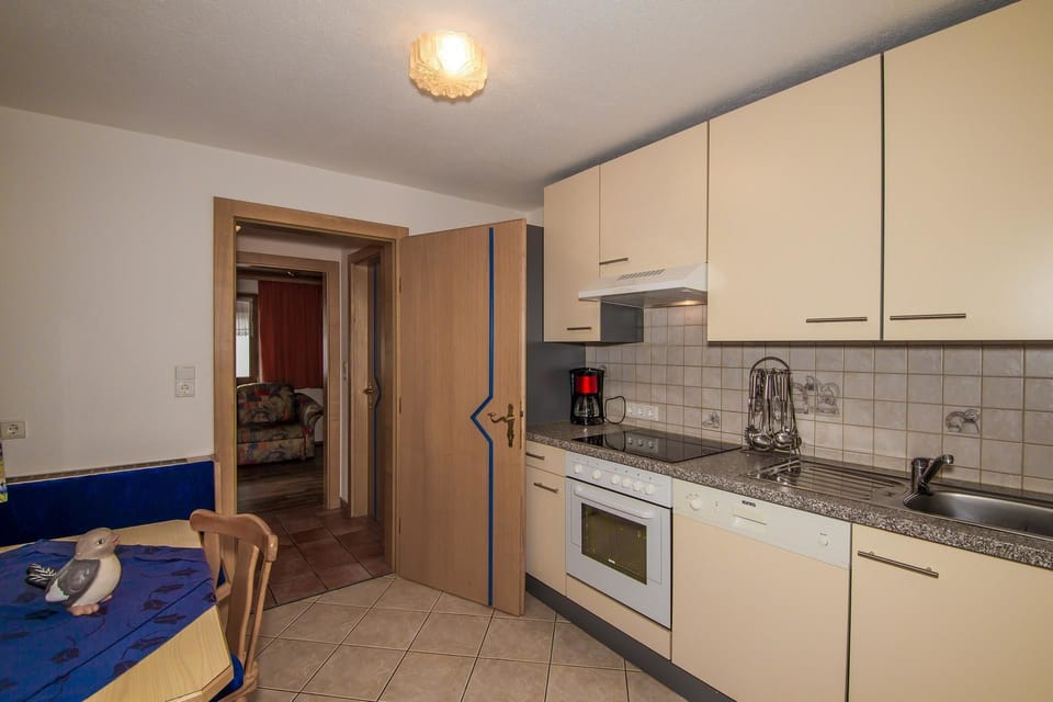 Apartment (Typ E) | Private kitchen | Fridge, microwave, oven, stovetop
