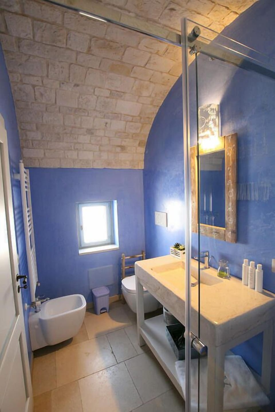 Double Room, Terrace (Venere) | Bathroom | Free toiletries, hair dryer, bidet, towels