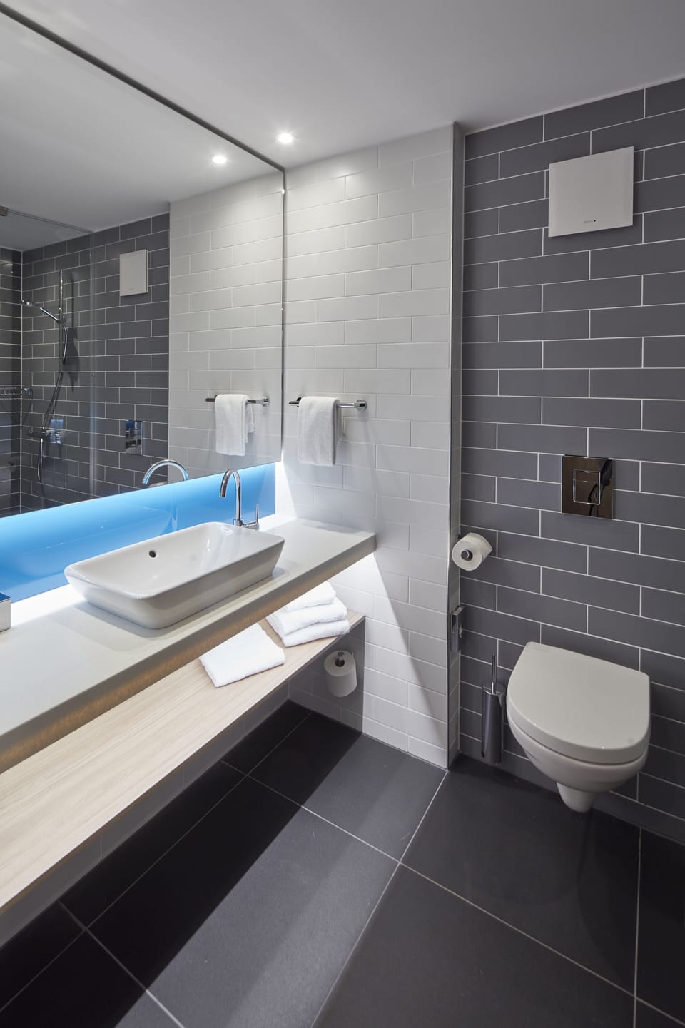 Standard Room, 2 Twin Beds | Bathroom | Shower, free toiletries, hair dryer, towels