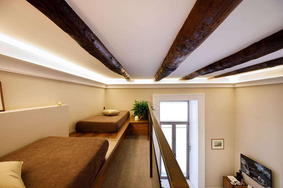 Premium bedding, memory foam beds, minibar, in-room safe
