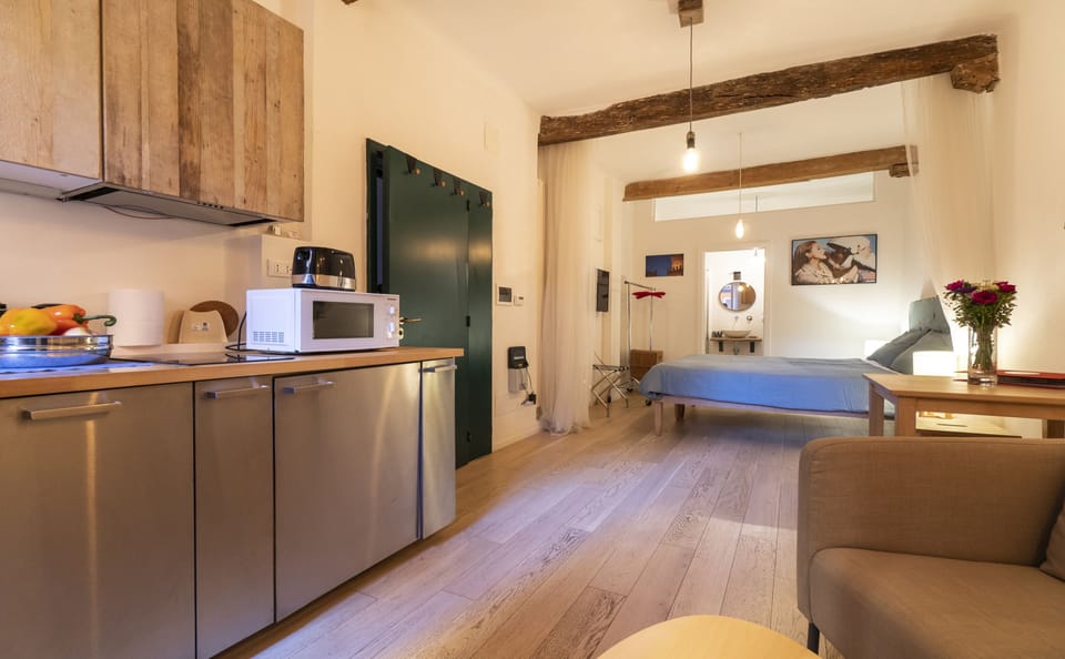 Studio | Living area | Flat-screen TV