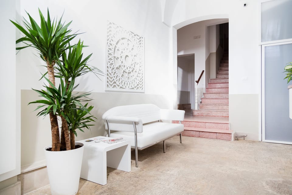Lobby sitting area